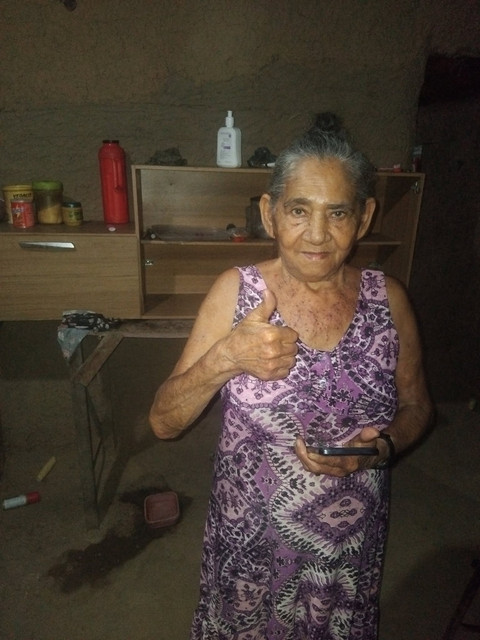 Maria Francisca, autora do projeto Receitas da Vovó